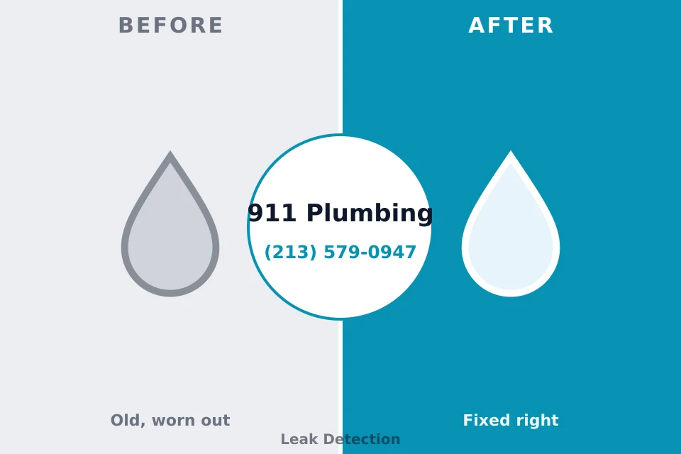 Before and after: plumbing company St. Bernard, OH